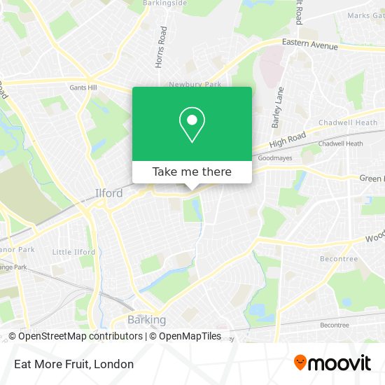 Eat More Fruit map