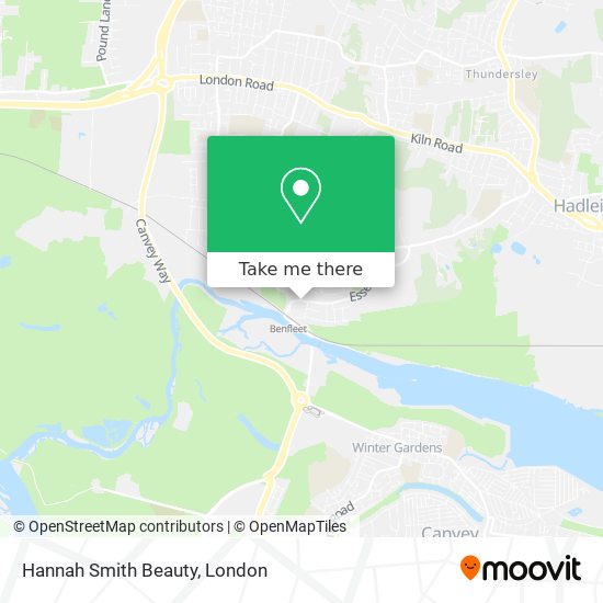 Hannah Smith Beauty map