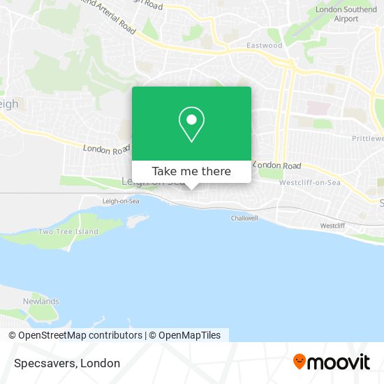 Specsavers map