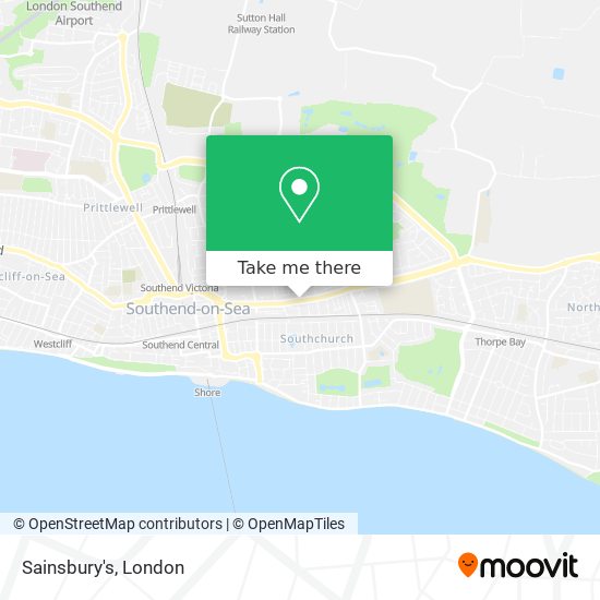 Sainsbury's map