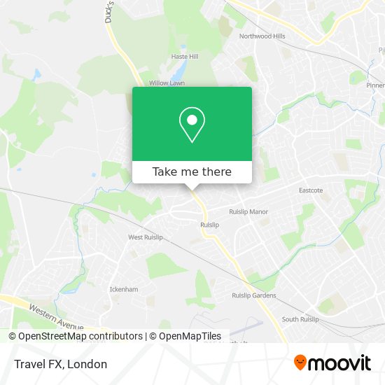 Travel FX map