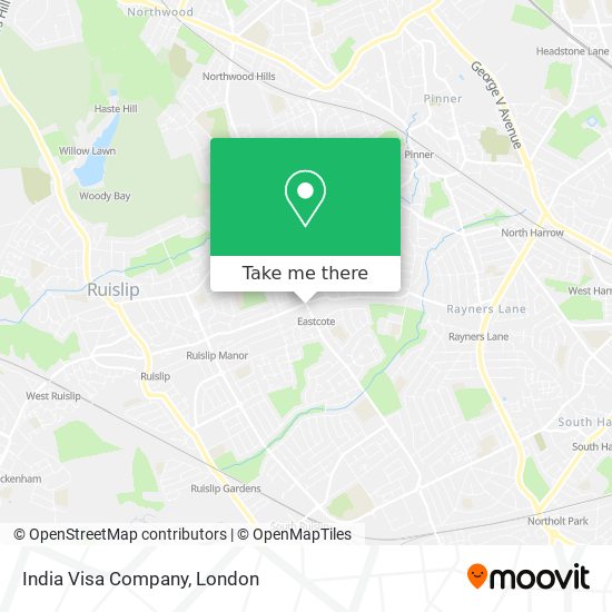 India Visa Company map