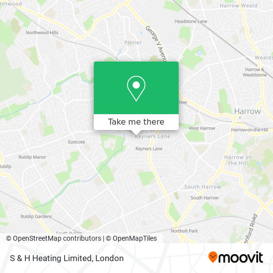 S & H Heating Limited map