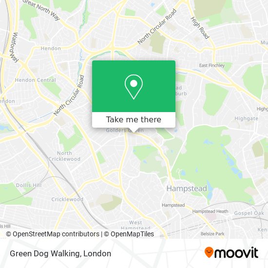 Walking Directions To Starbucks How To Get To Green Dog Walking In Golders Green By Tube, Bus Or Train?