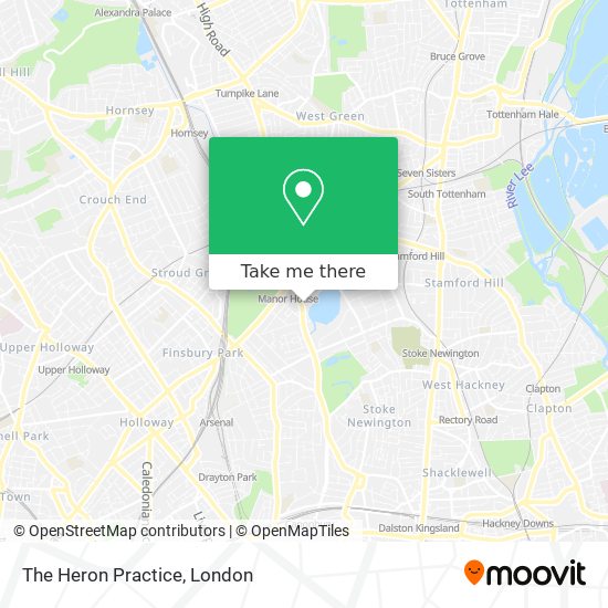 The Heron Practice map