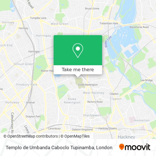 Templo de Umbanda Caboclo Tupinamba map