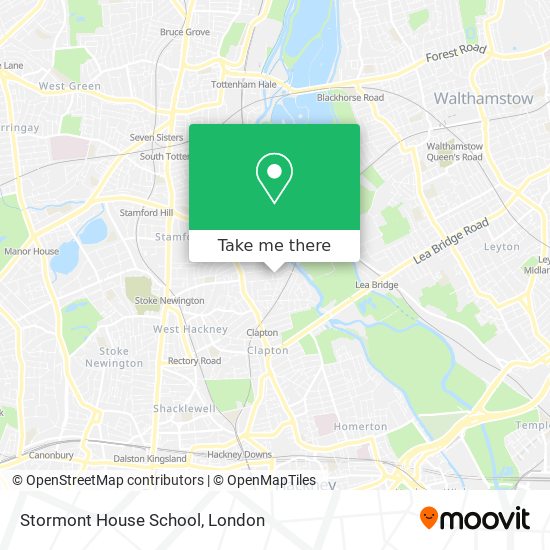 Stormont House School map