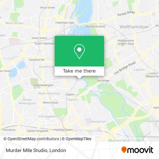Murder Mile Studio map
