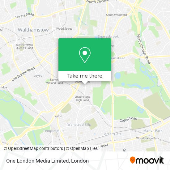One London Media Limited map