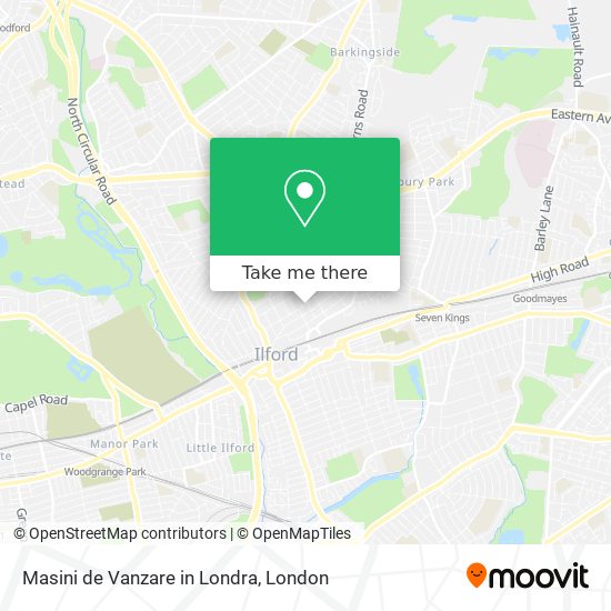 Masini de Vanzare in Londra map