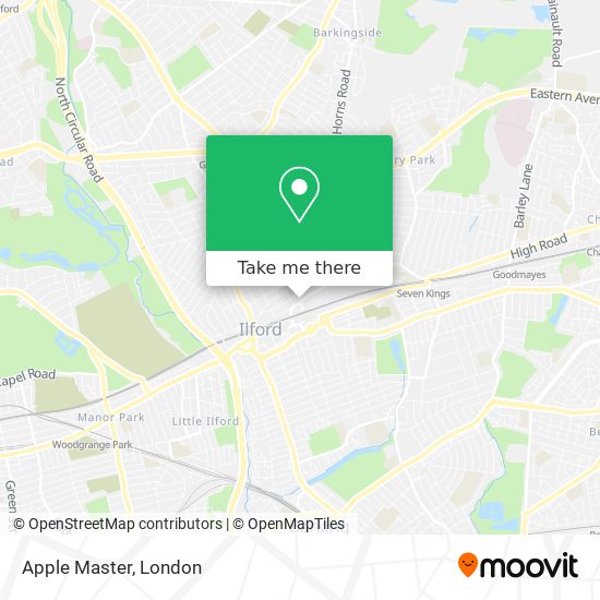 Apple Master map