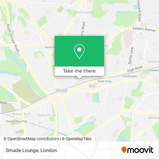 Smade Lounge map