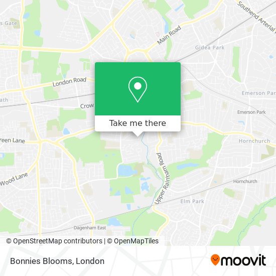 Bonnies Blooms map
