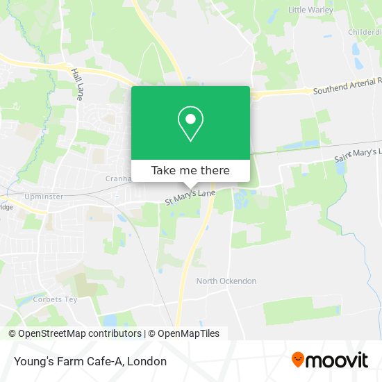 Young's Farm Cafe-A map