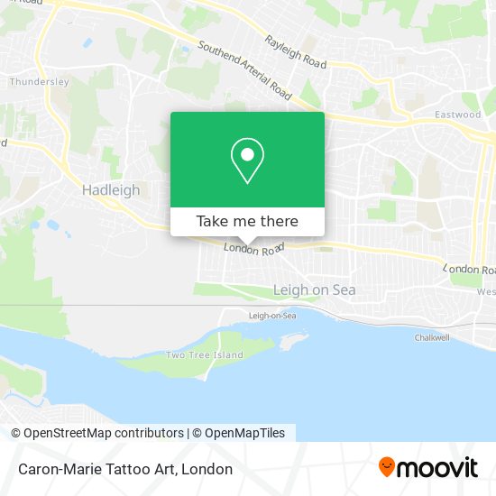 Caron-Marie Tattoo Art map