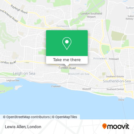 Lewis Allen map