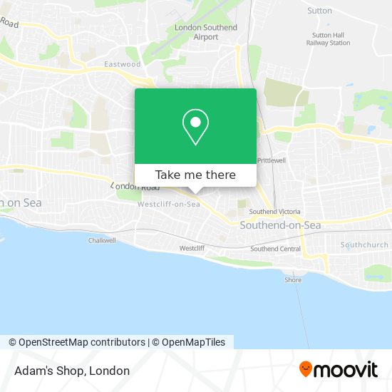 Adam's Shop map