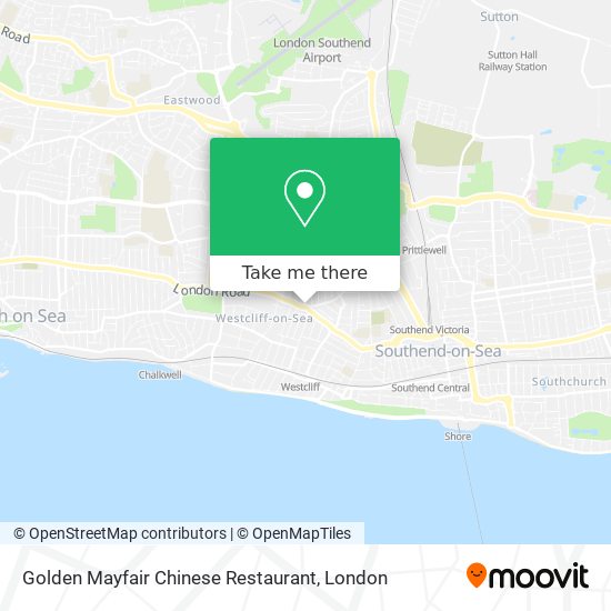 Golden Mayfair Chinese Restaurant map