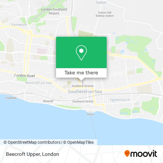 Beecroft Upper map