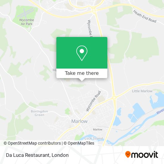 Da Luca Restaurant map