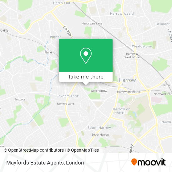 Mayfords Estate Agents map