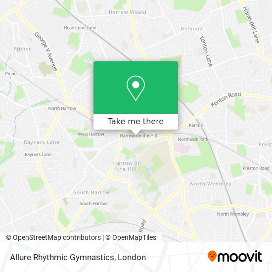 Allure Rhythmic Gymnastics map