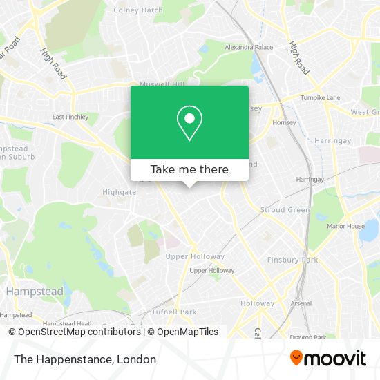 The Happenstance map