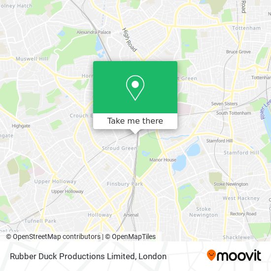 Rubber Duck Productions Limited map