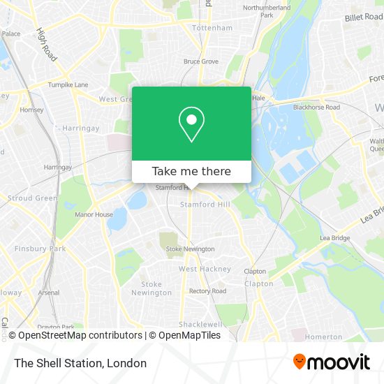 The Shell Station map