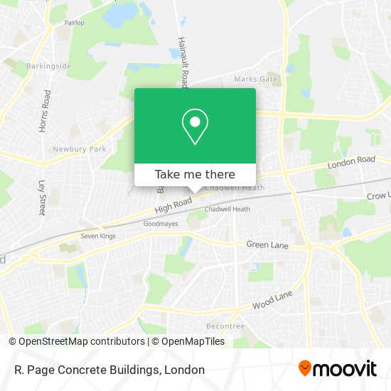 R. Page Concrete Buildings map