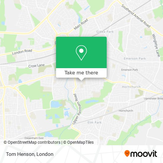 Tom Henson map