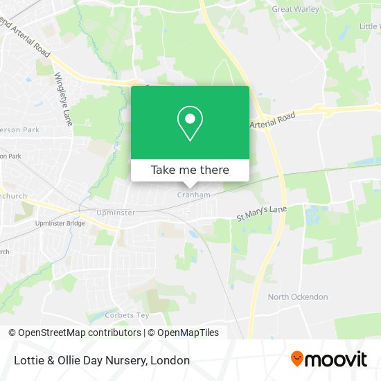 Lottie & Ollie Day Nursery map