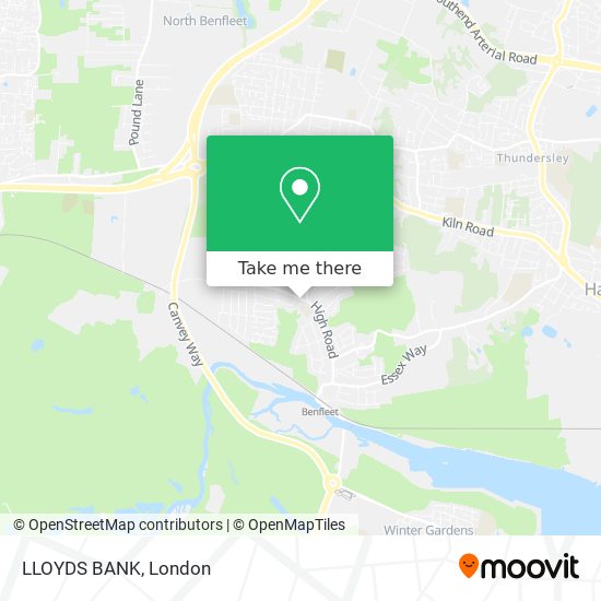 LLOYDS BANK map