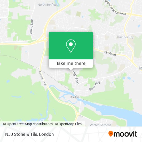 NJJ Stone & Tile map