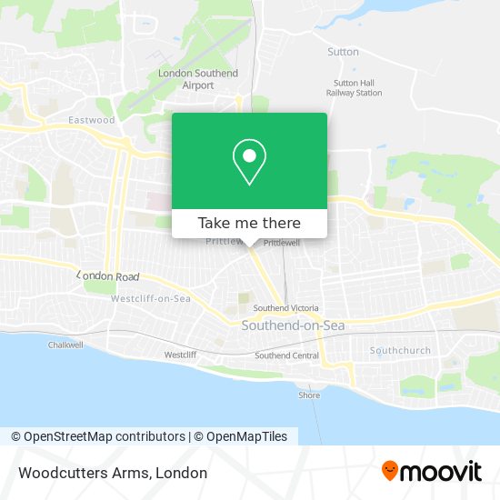 Woodcutters Arms map