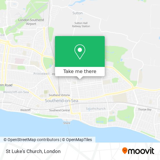 St Luke's Church map