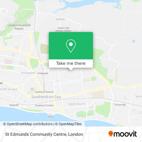 St Edmunds Community Centre map