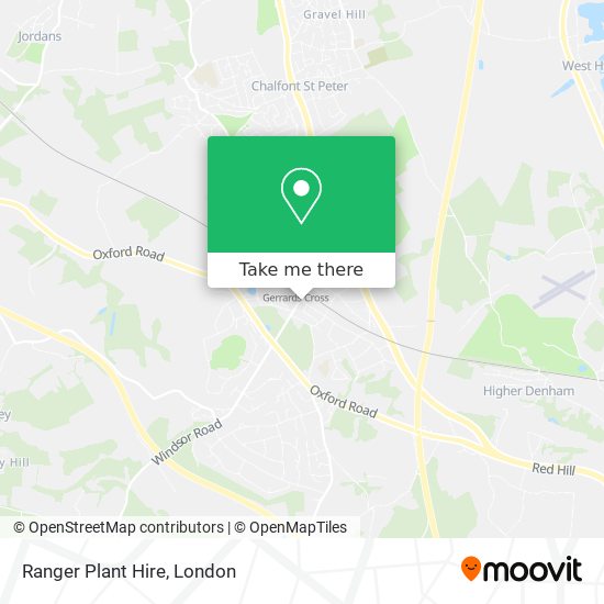 Ranger Plant Hire map