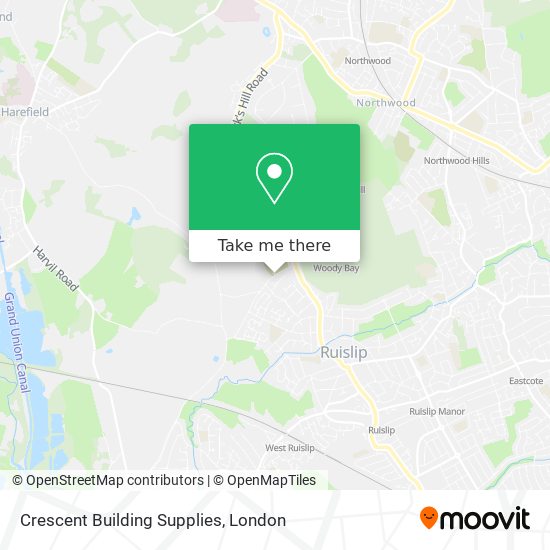Crescent Building Supplies map