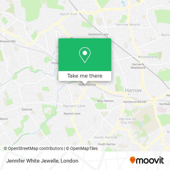Jennifer White Jewelle map