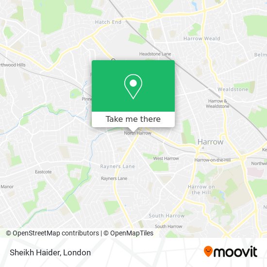 Sheikh Haider map