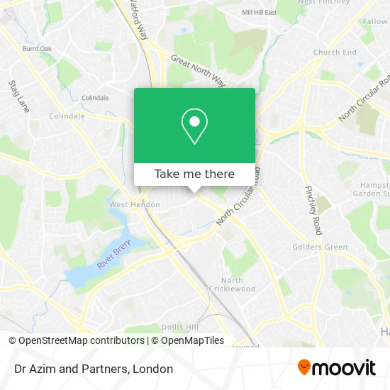 Dr Azim and Partners map