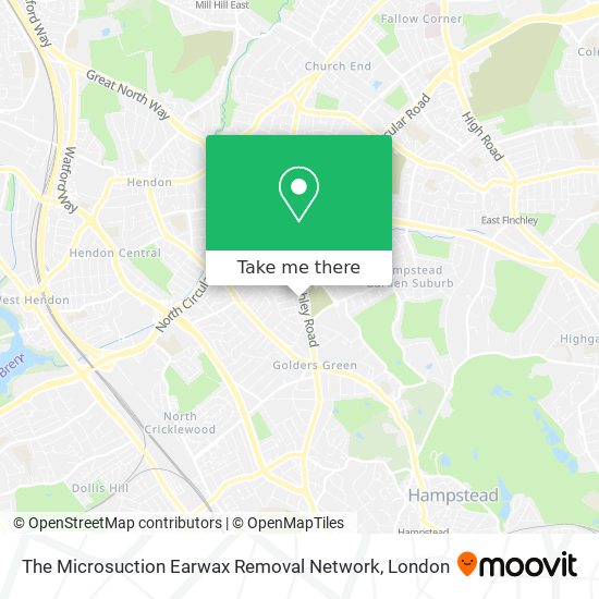 The Microsuction Earwax Removal Network map