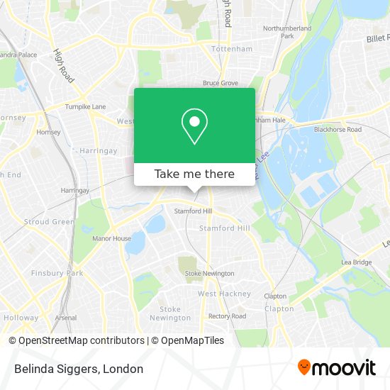 Belinda Siggers map