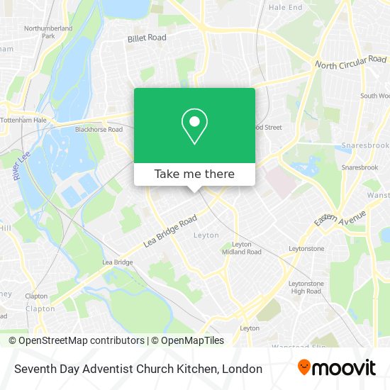 Seventh Day Adventist Church Kitchen map