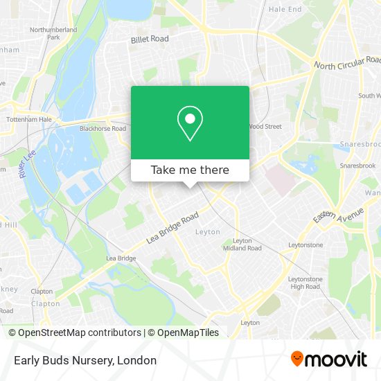 Early Buds Nursery map