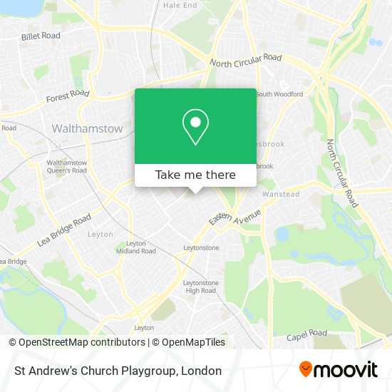 St Andrew's Church Playgroup map