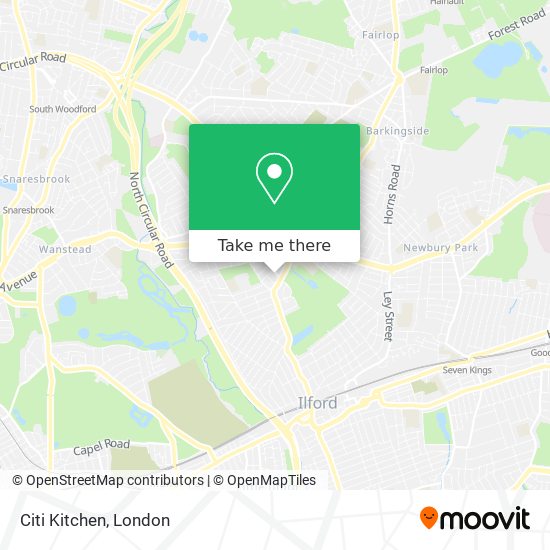 Citi Kitchen map
