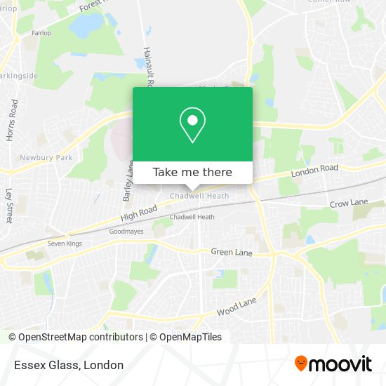Essex Glass map