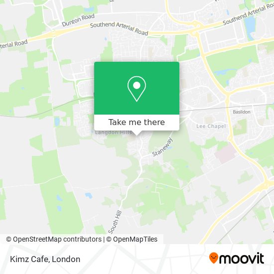 Kimz Cafe map